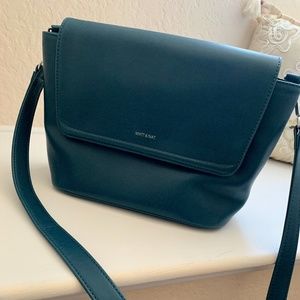 Matt & Nat Vegan Leather Crossbody/ Computer Bag